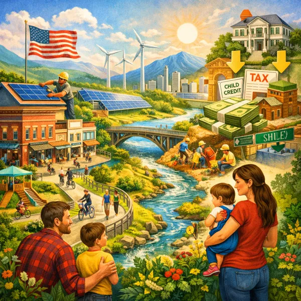 A Modern New Deal for Livability: Rebuilding Small Cities, Supporting Families, and Investing in the Future