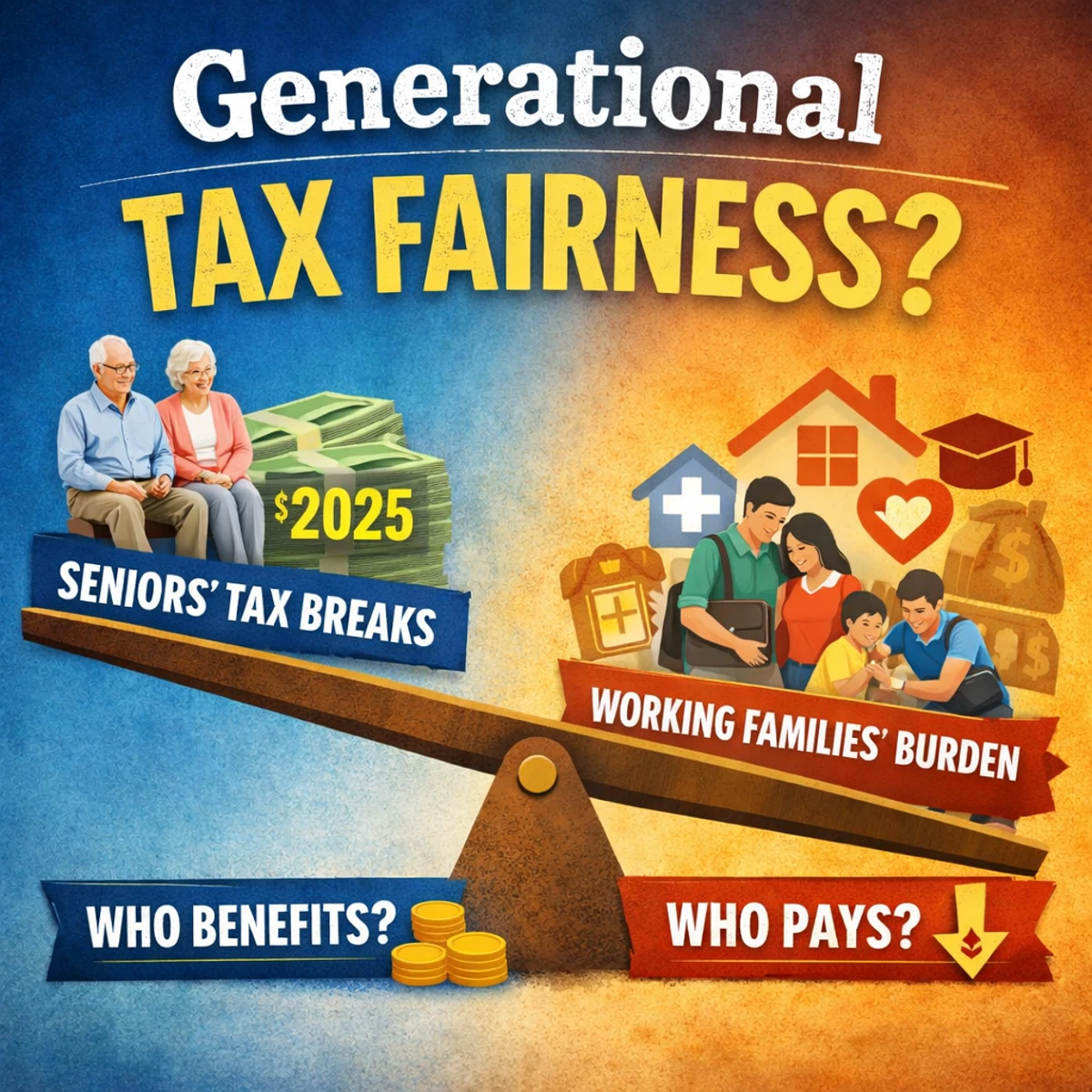The 2025 Senior Tax Deduction: Generational Fairness, Distribution, and What It Means for Working Families